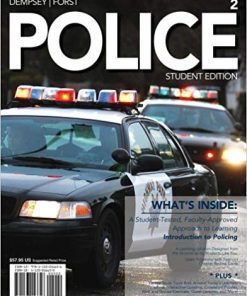 Test Bank for POLICE 2nd Edition by John S. Dempsey