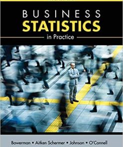 Test Bank for Business Statistics in Practice 3rd Canadian Edition By Bruce L. Bowerman