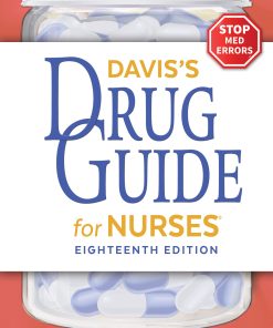Test Bank for Davis’s Drug Guide for Nurses 18th Edition by Vallerand