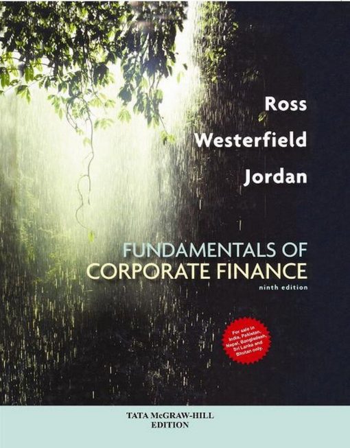 Solution Manual for Fundamentals of Corporate Finance 9th Edition