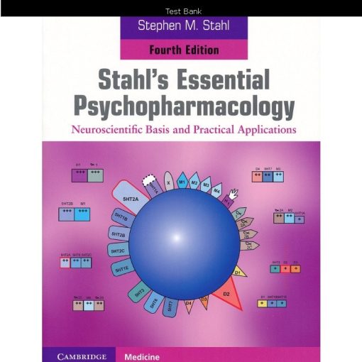 Test Bank for Stahl’s Essential Psychopharmacology: Neuroscientific Basis and Practical Applications 4th Edition