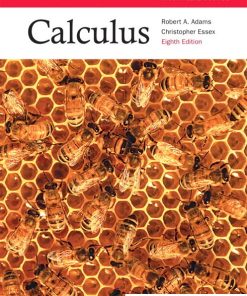 Solutions Manual for Calculus A Complete Course 8th Edition by Robert A. Adams