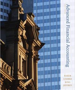 Test Bank For Advanced Financial Accounting 8th Edition by Baker