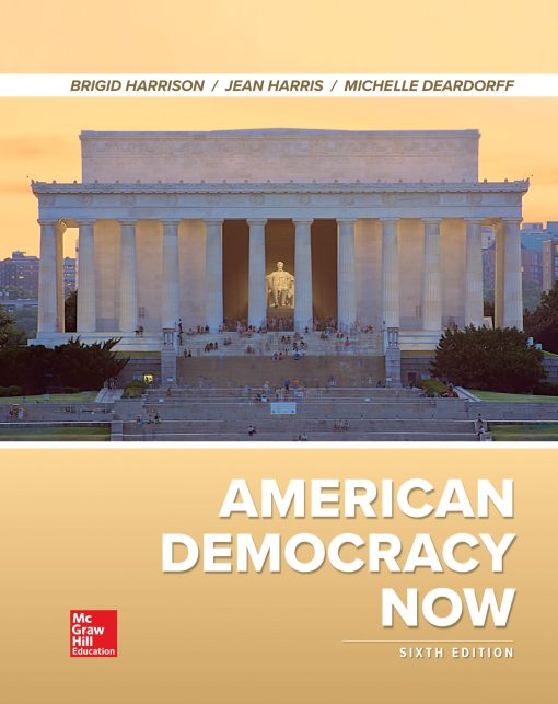 Test Bank for American Democracy Now, 6th Edition by Harrison