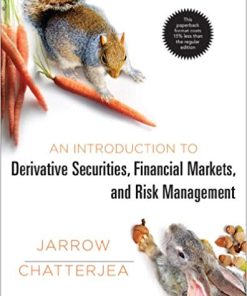 Test Bank for An Introduction to Derivative Securities, 1st Edition by Robert A. Jarrow