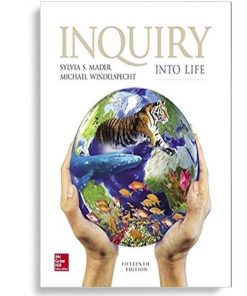 Test Bank for Inquiry Into Life 15th Edition by Sylvia Mader