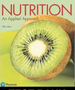 Test Bank for Nutrition: An Applied Approach 5th Edition by Thompson