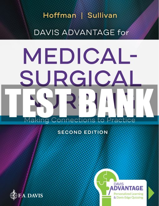 Test Bank for Medical-Surgical Nursing: Making Connections to Practice 2nd Edition | Hoffman & Sullivan
