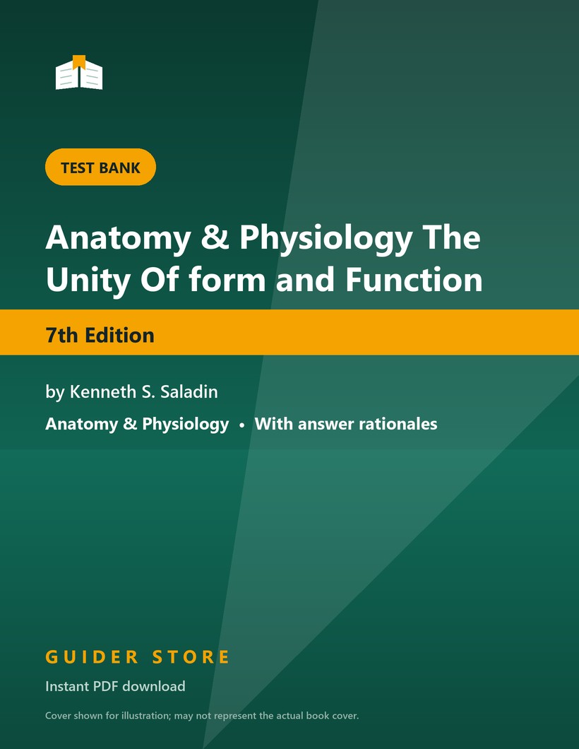 Anatomy & Physiology The Unity Of form and Function 7th Edition - Guider Store