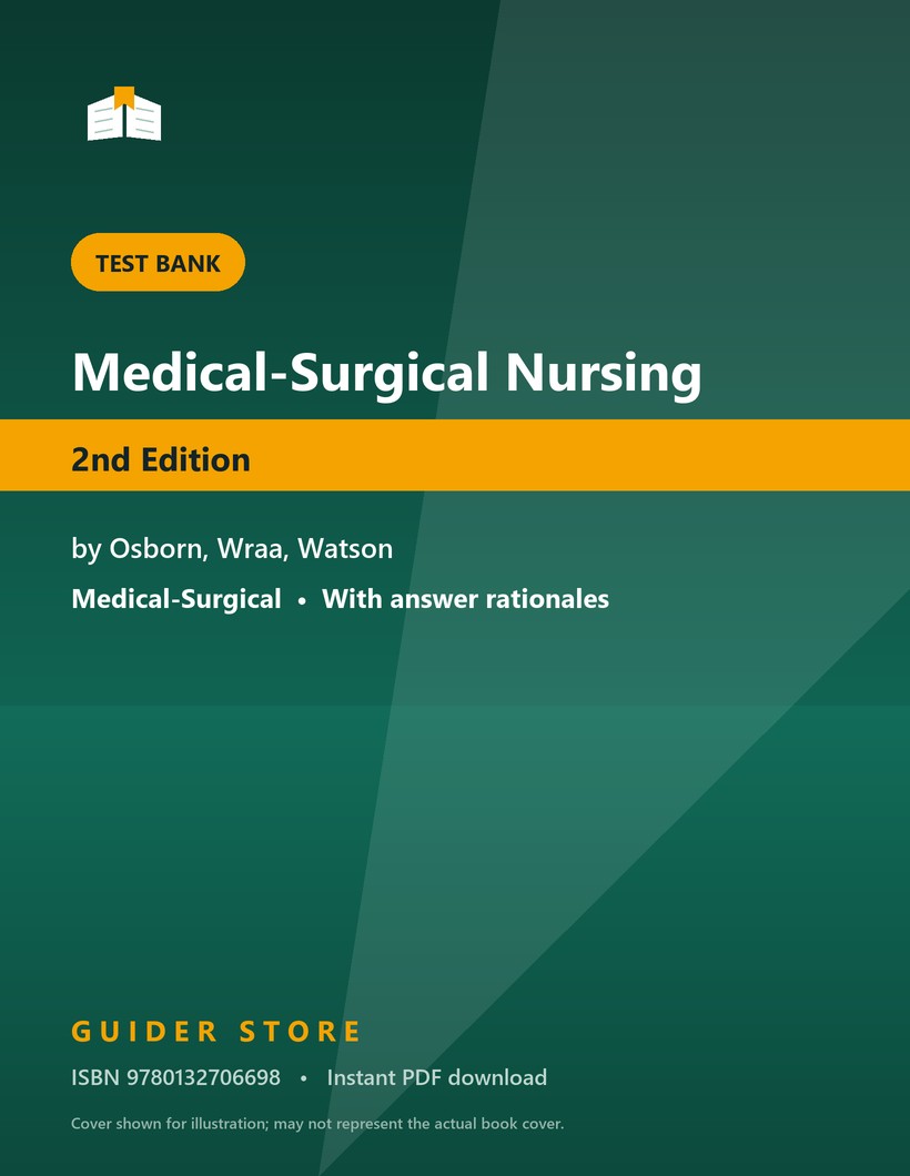 Medical-Surgical Nursing 2nd Edition - Guider Store