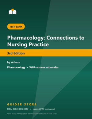 Pharmacology: Connections to Nursing Practice 3rd Edition - Guider Store