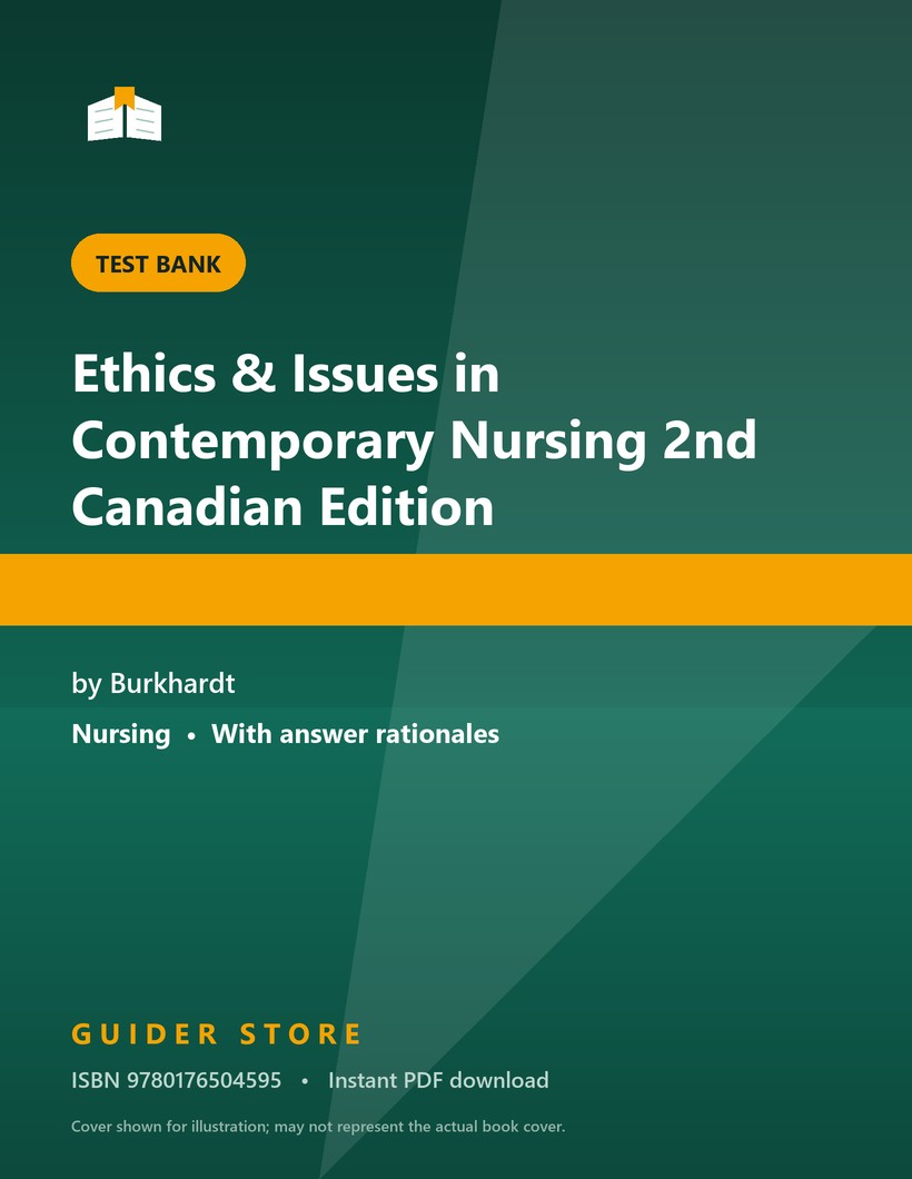 Ethics & Issues in Contemporary Nursing 2nd Canadian Edition - Guider Store