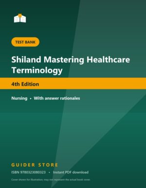 Shiland Mastering Healthcare Terminology 4th Edition - Guider Store