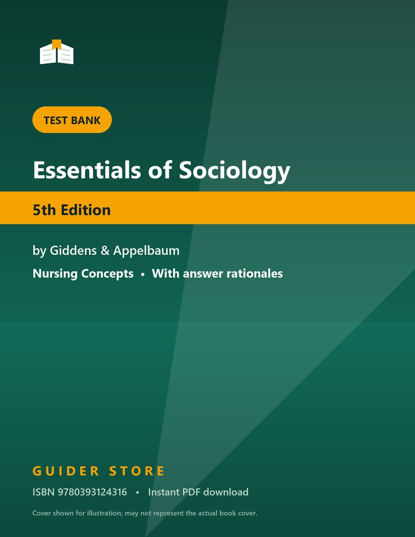 Essentials of Sociology 5th Edition - Guider Store