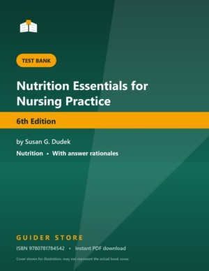Nutrition Essentials for Nursing Practice 6th Edition - Guider Store