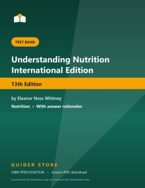 Understanding Nutrition International Edition 13th Edition - Guider Store