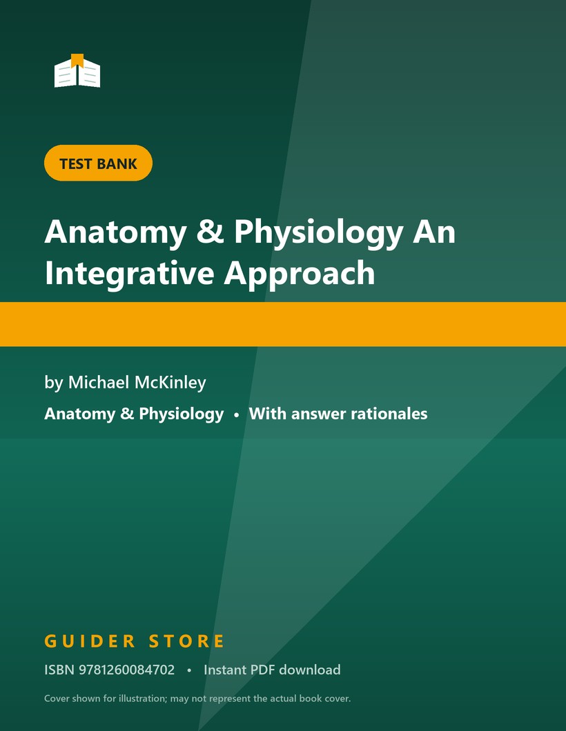 Anatomy & Physiology An Integrative Approach - Guider Store