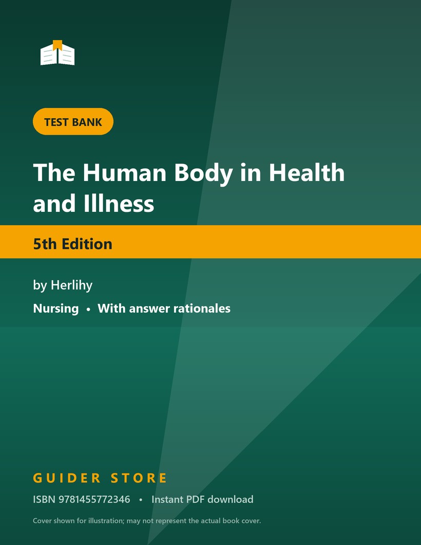 The Human Body in Health and Illness 5th Edition - Guider Store