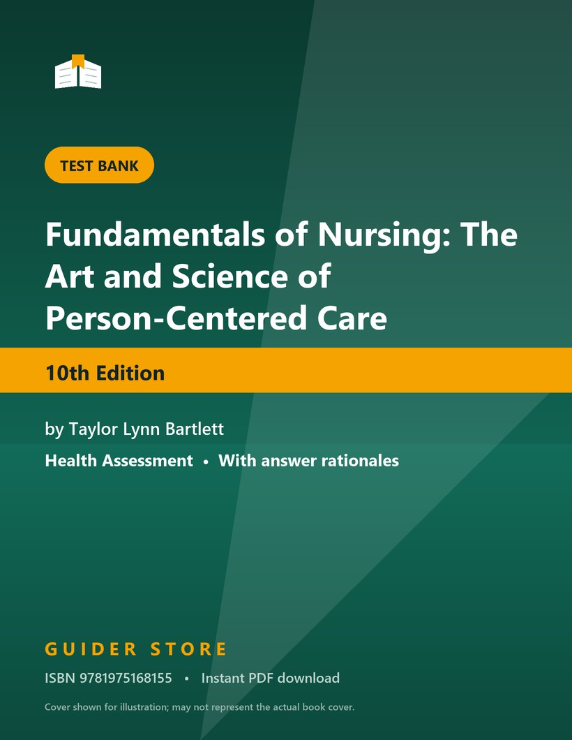 Fundamentals of Nursing: The Art and Science of Person-Centered Care 10th Edition - Guider Store