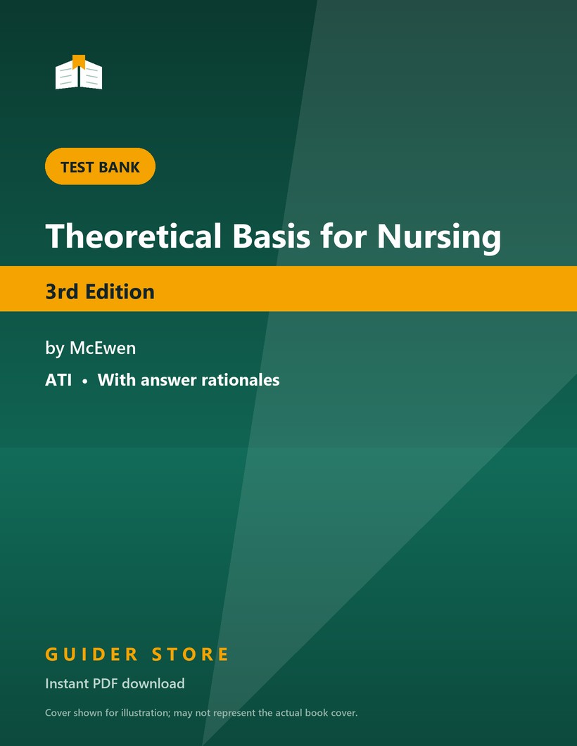 Theoretical Basis for Nursing 3rd Edition - Guider Store