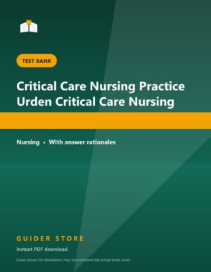 Critical Care Nursing Practice Urden Critical Care Nursing - Guider Store