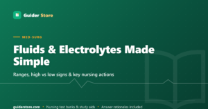 Fluid and Electrolytes for Nursing Students: The Simplified Guide