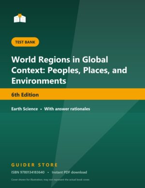 World Regions in Global Context: Peoples, Places, and Environments - Guider Store