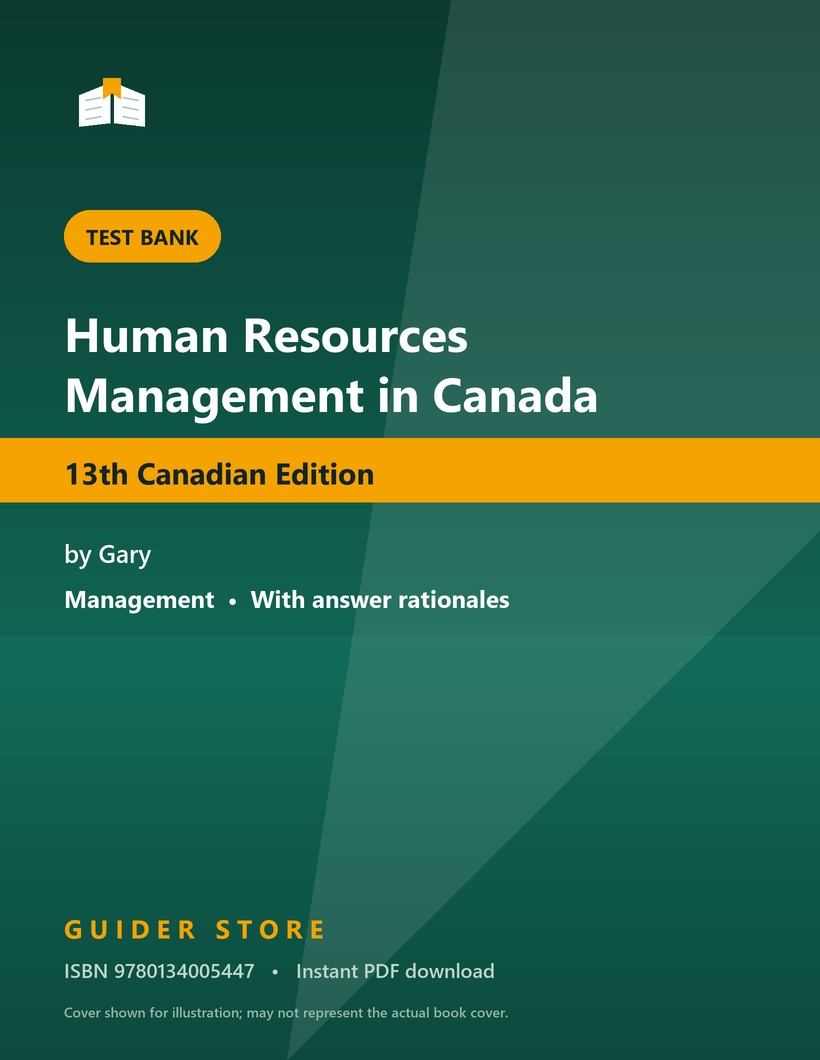 Human Resources Management in Canada - Guider Store