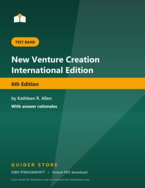 New Venture Creation International Edition - Guider Store