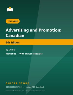 Advertising and Promotion: Canadian - Guider Store