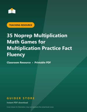 35 Noprep Multiplication Math Games for Multiplication Practice Fact Fluency - Guider Store