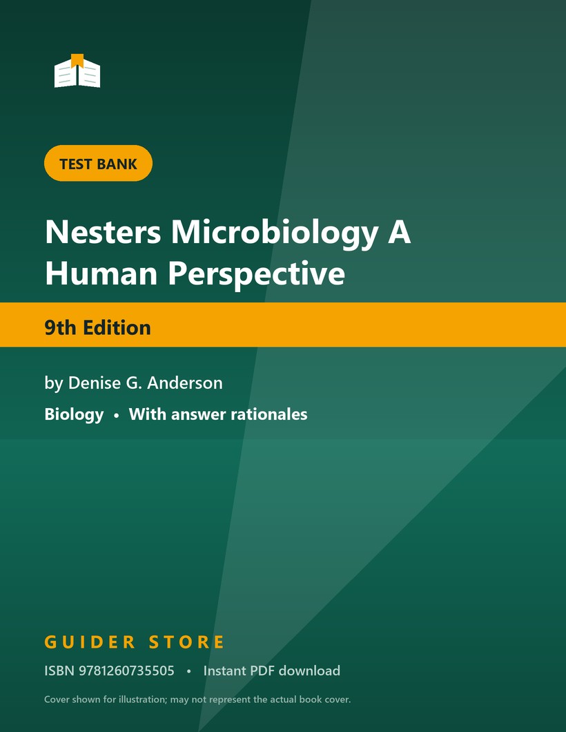 Nesters Microbiology A Human Perspective - Guider Store