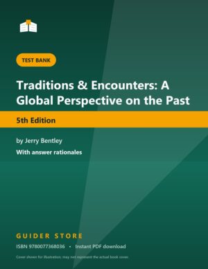 Traditions & Encounters: A Global Perspective on the Past - Guider Store