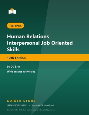 Human Relations Interpersonal Job Oriented Skills - Guider Store
