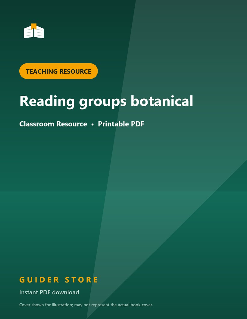 Reading groups botanical - Guider Store