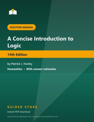 A Concise Introduction to Logic - Guider Store