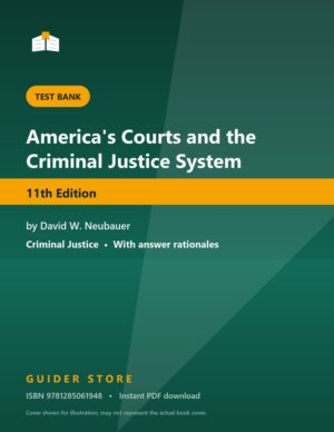 America's Courts and the Criminal Justice System - Guider Store