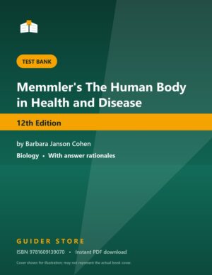 Memmler's The Human Body in Health and Disease - Guider Store