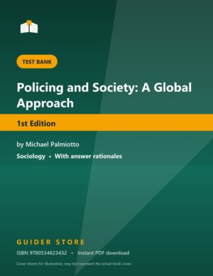 Policing and Society: A Global Approach - Guider Store