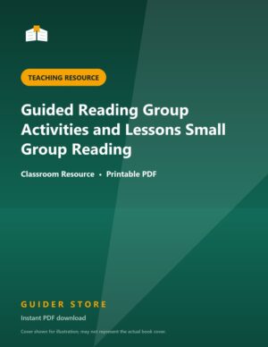 Guided Reading Group Activities and Lessons Small Group Reading - Guider Store
