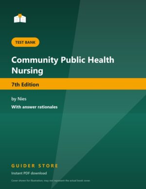 Community Public Health Nursing - Guider Store
