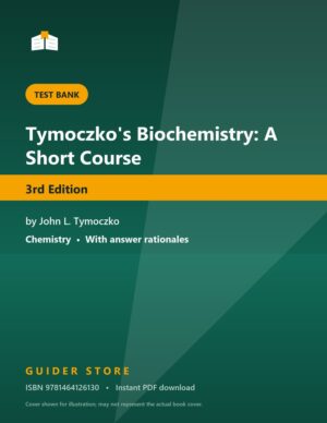 Tymoczko's Biochemistry: A Short Course - Guider Store