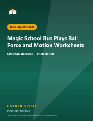 Magic School Bus Plays Ball Force and Motion Worksheets - Guider Store