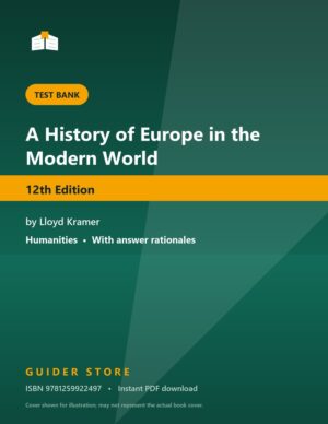 A History of Europe in the Modern World - Guider Store