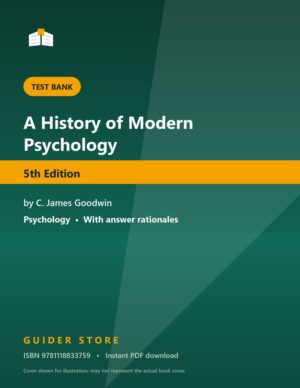 A History of Modern Psychology - Guider Store