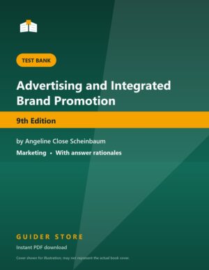 Advertising and Integrated Brand Promotion - Guider Store