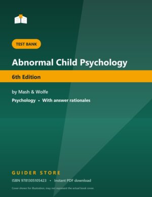 Abnormal Child Psychology - Guider Store