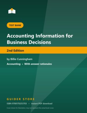 Accounting Information for Business Decisions - Guider Store