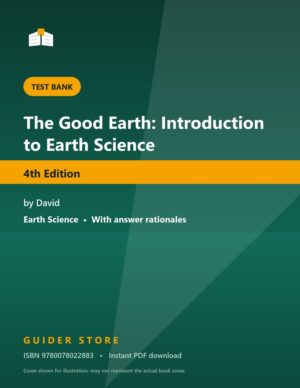 The Good Earth: Introduction to Earth Science - Guider Store