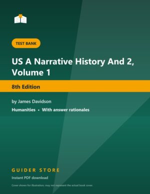US A Narrative History And 2, Volume 1 - Guider Store